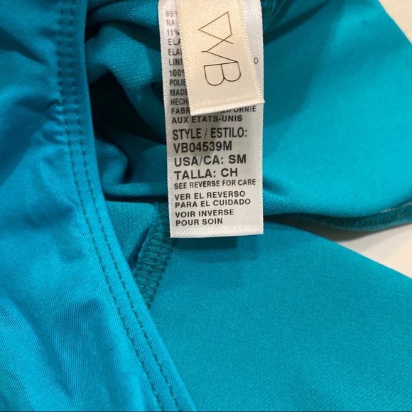 New! VYB Tie Halter One Piece Swimsuit Small - Picture 7 of 9